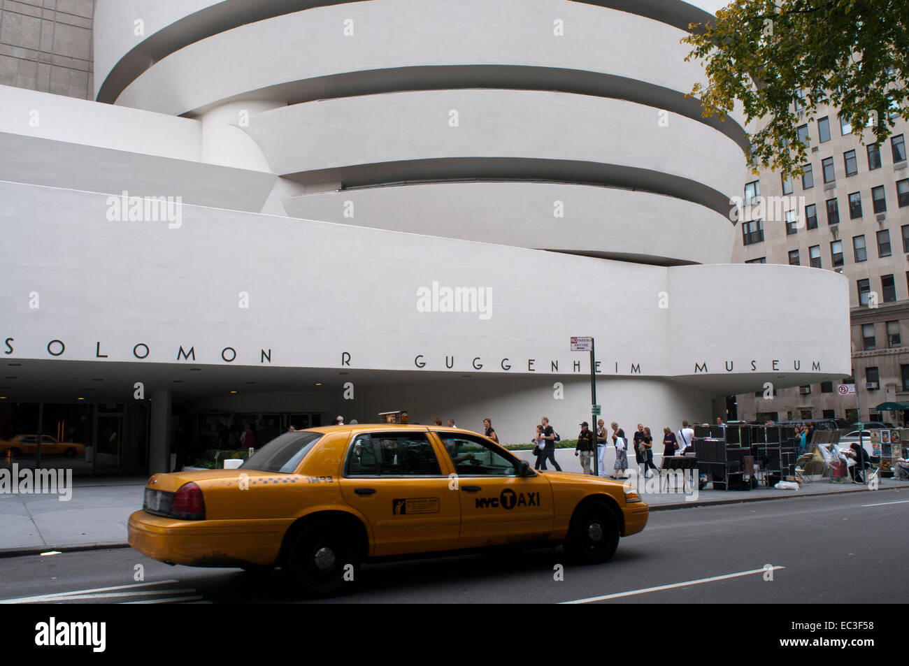 Solomon R. Guggenheim Museum. 1071 Fifth Avenue and 89th Street. Tel 212-423-3500. (Sun-Wed 10am-5: 45pm / Fri 10am-5: 45pm / Sa Stock Photo