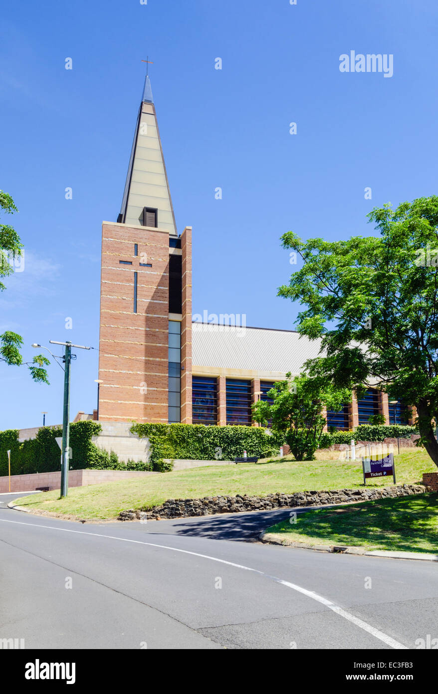 The new St. Patrick’s Cathedral, Bunbury, Western Australia, Australia Stock Photo