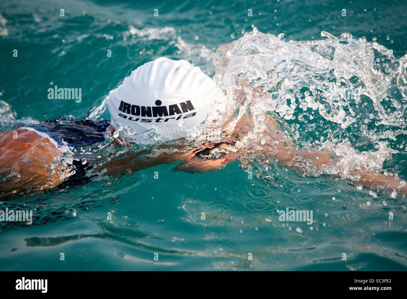 Swimming Ironman Stock Photo Alamy