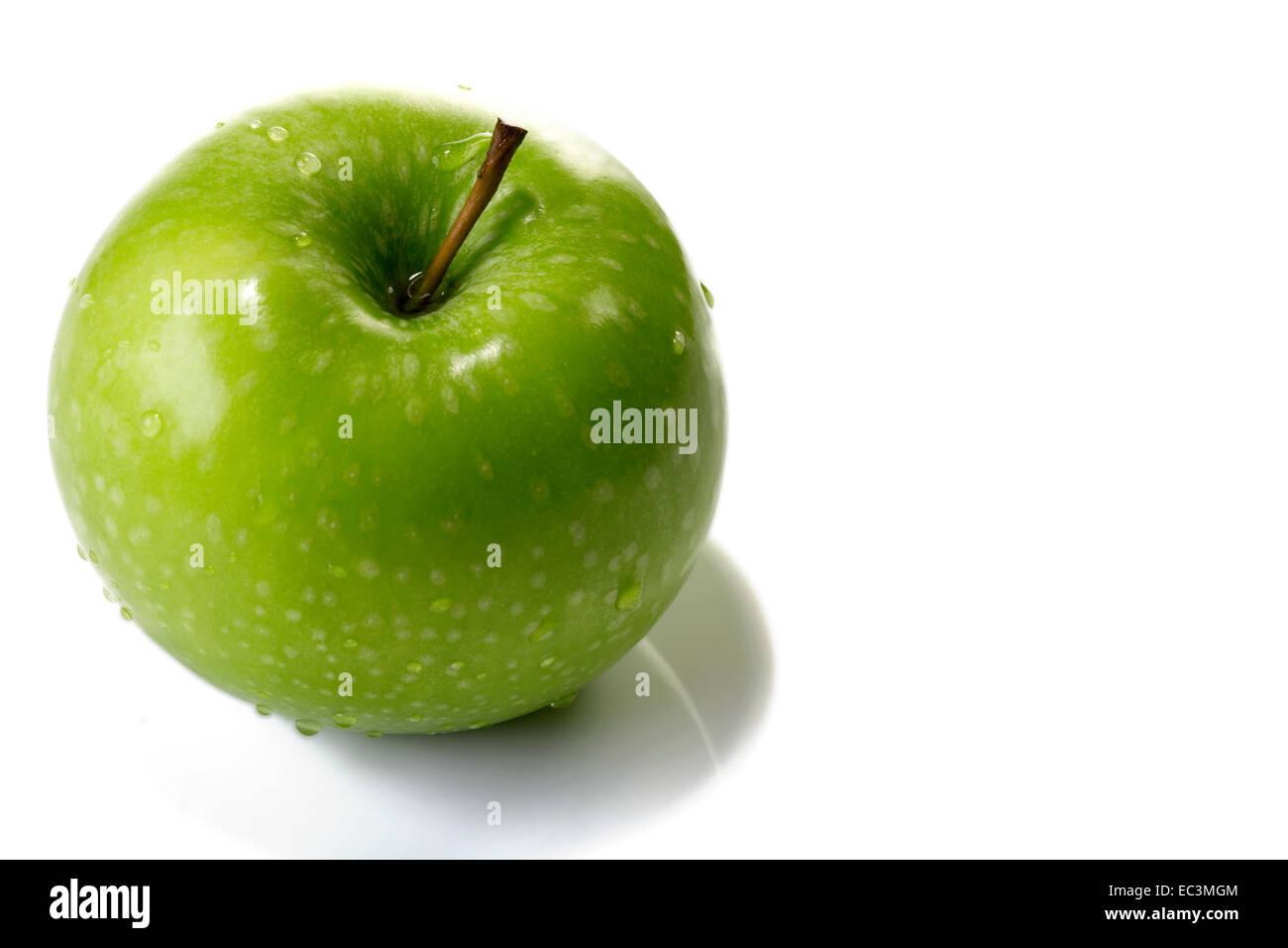 Green Apple Granny Smith Stock Photo Alamy