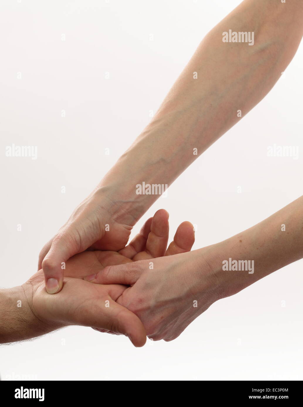 Handmassage Therapy Stock Photo