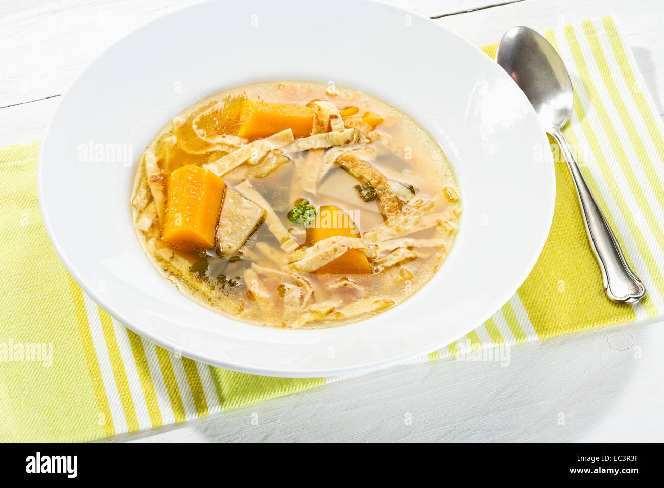 beef broth soup Stock Photo - Alamy