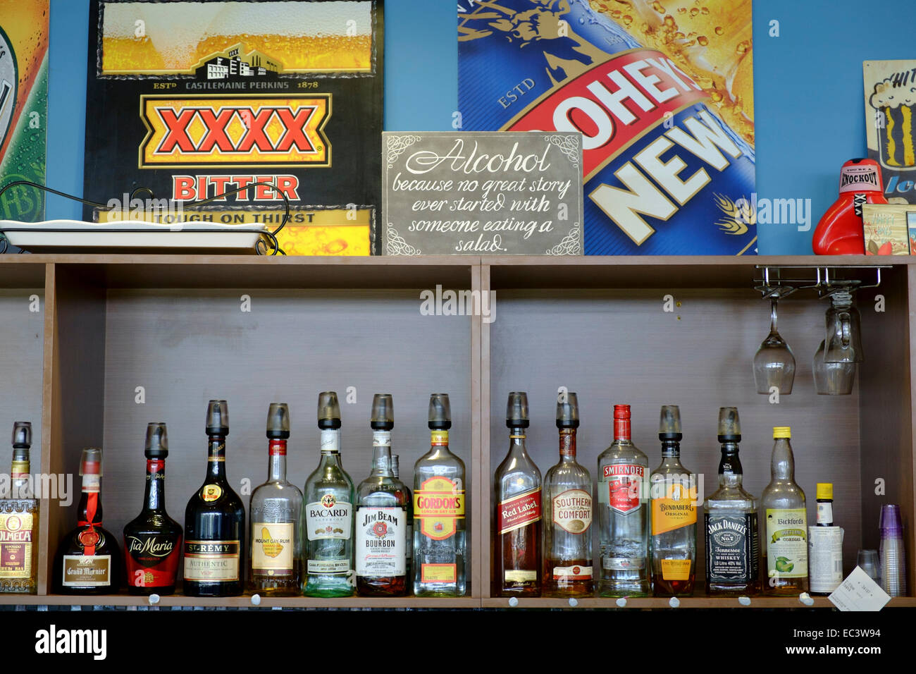 Drinks for Sale Stock Photo Alamy