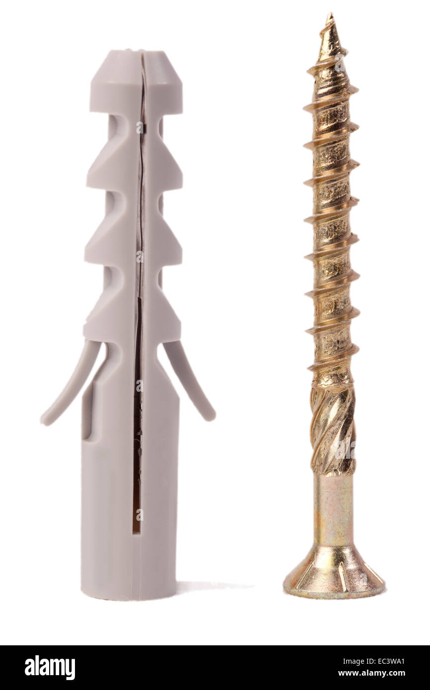 anchor and screw Stock Photo Alamy