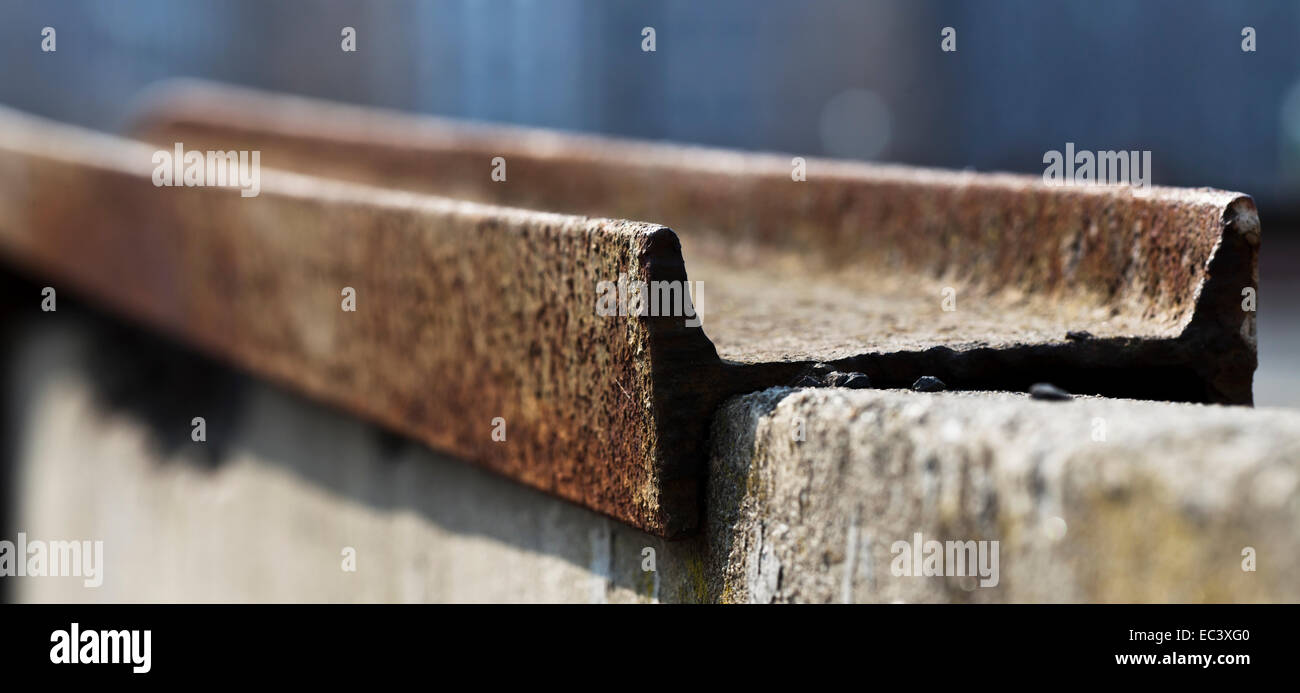 rusted steel beams Stock Photo Alamy