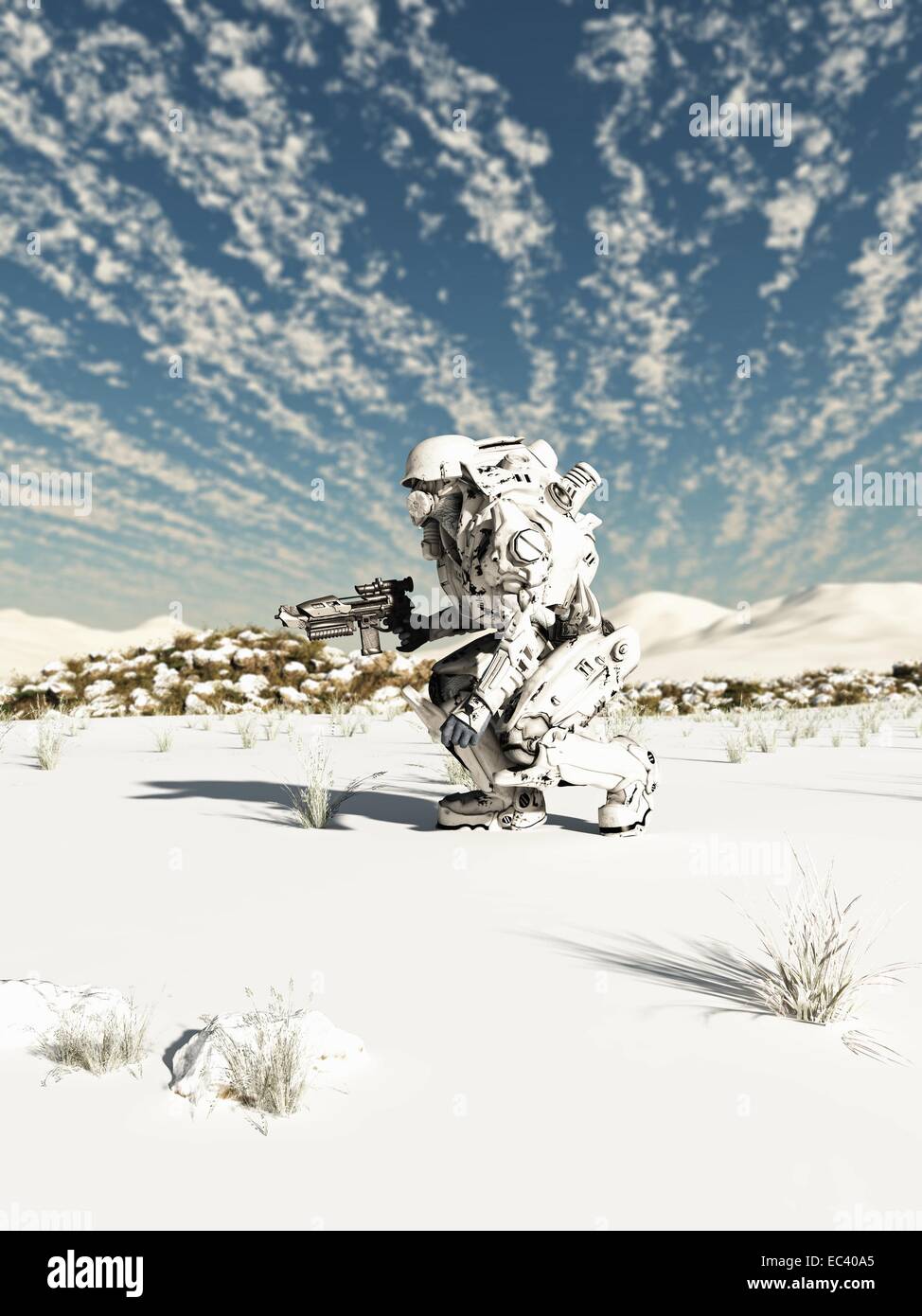 Future Soldier, Snow Patrol Stock Photo