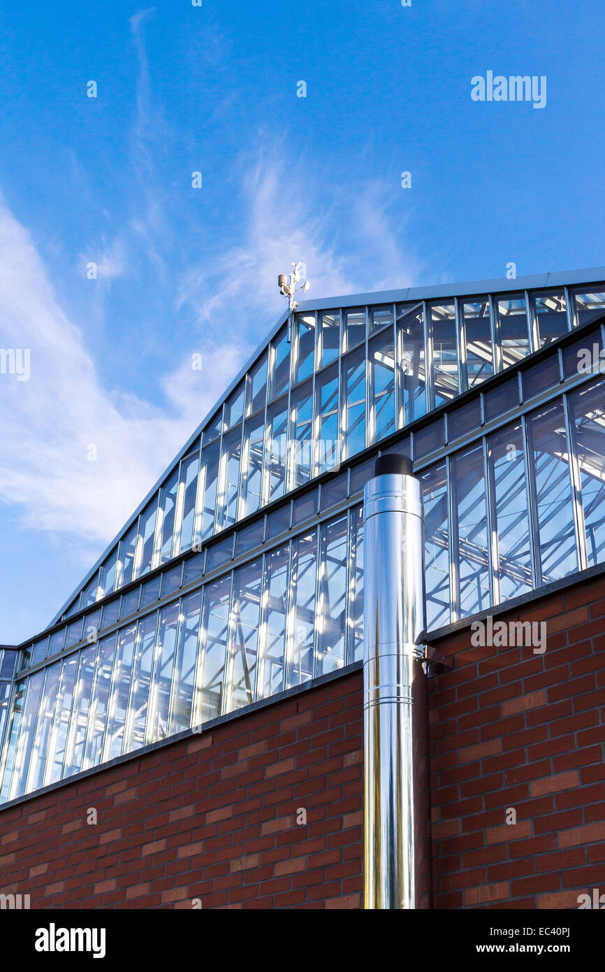 Glass Roof Of A Greenhouse Stock Photo Alamy   Glass Roof Of A Greenhouse EC40PJ 