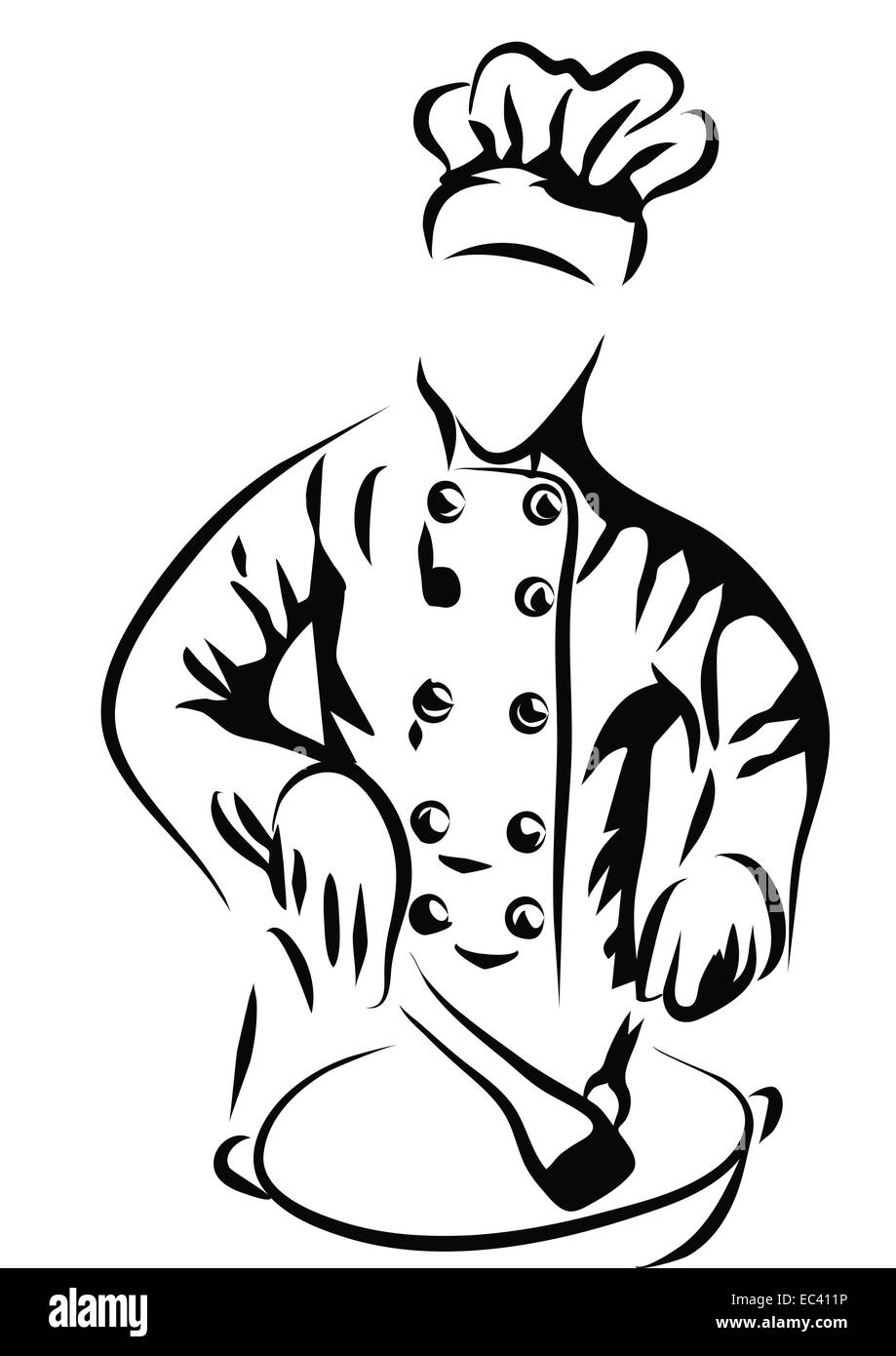 chef cooking in kitchen Stock Photo - Alamy