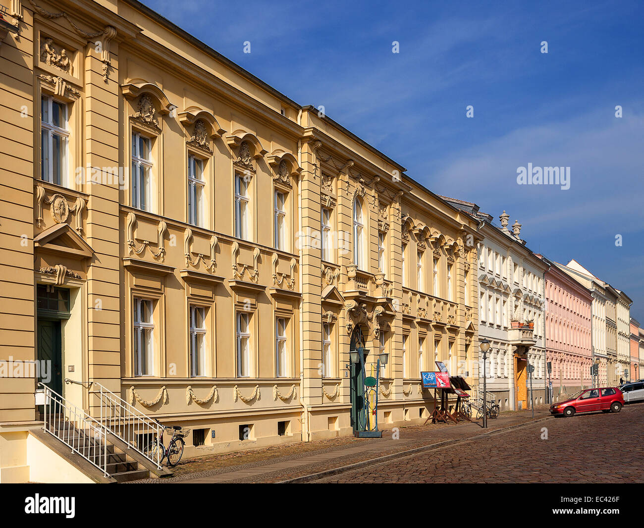 restored houses in the Potsdam old city Stock Photo Alamy