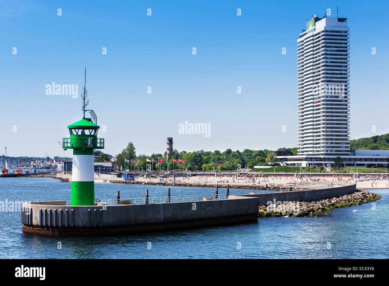 Port Entrance With Beach In Travem nde Stock Photo Alamy Port Entrance With Beach In Travem nde Stock Photo Alamy