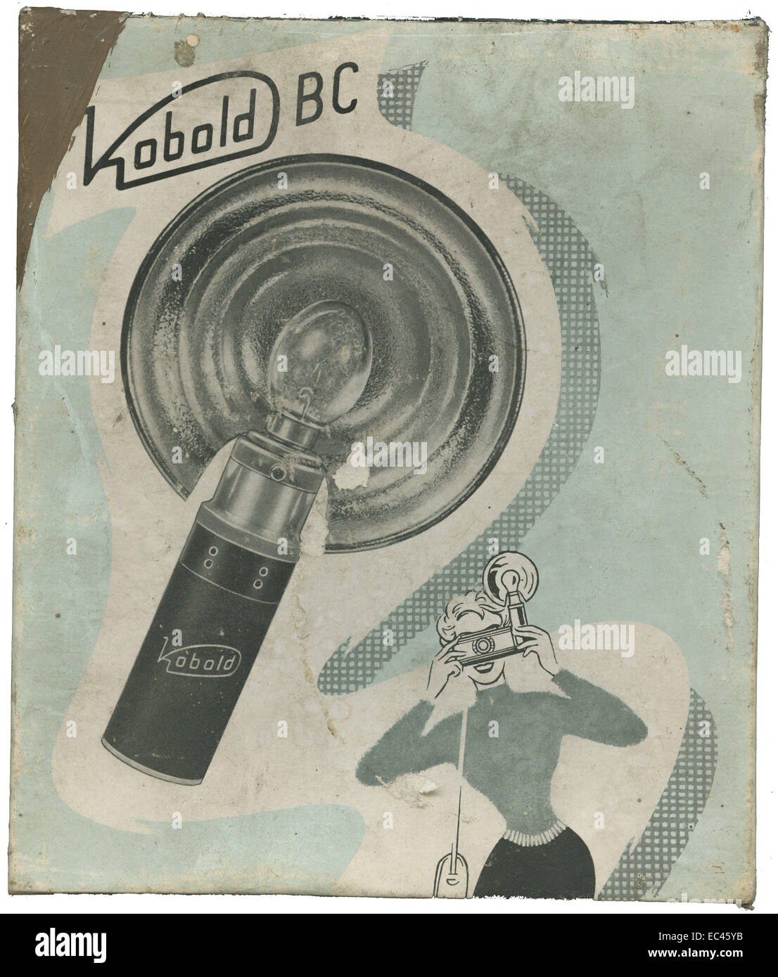 vintage Kobold BC electronic bulb flash Stock Photo