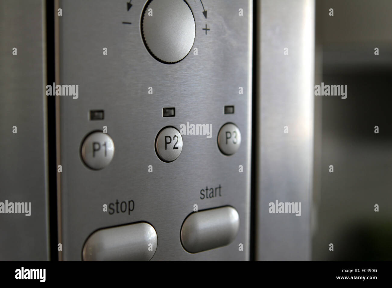 Microwave control panel Stock Photo - Alamy