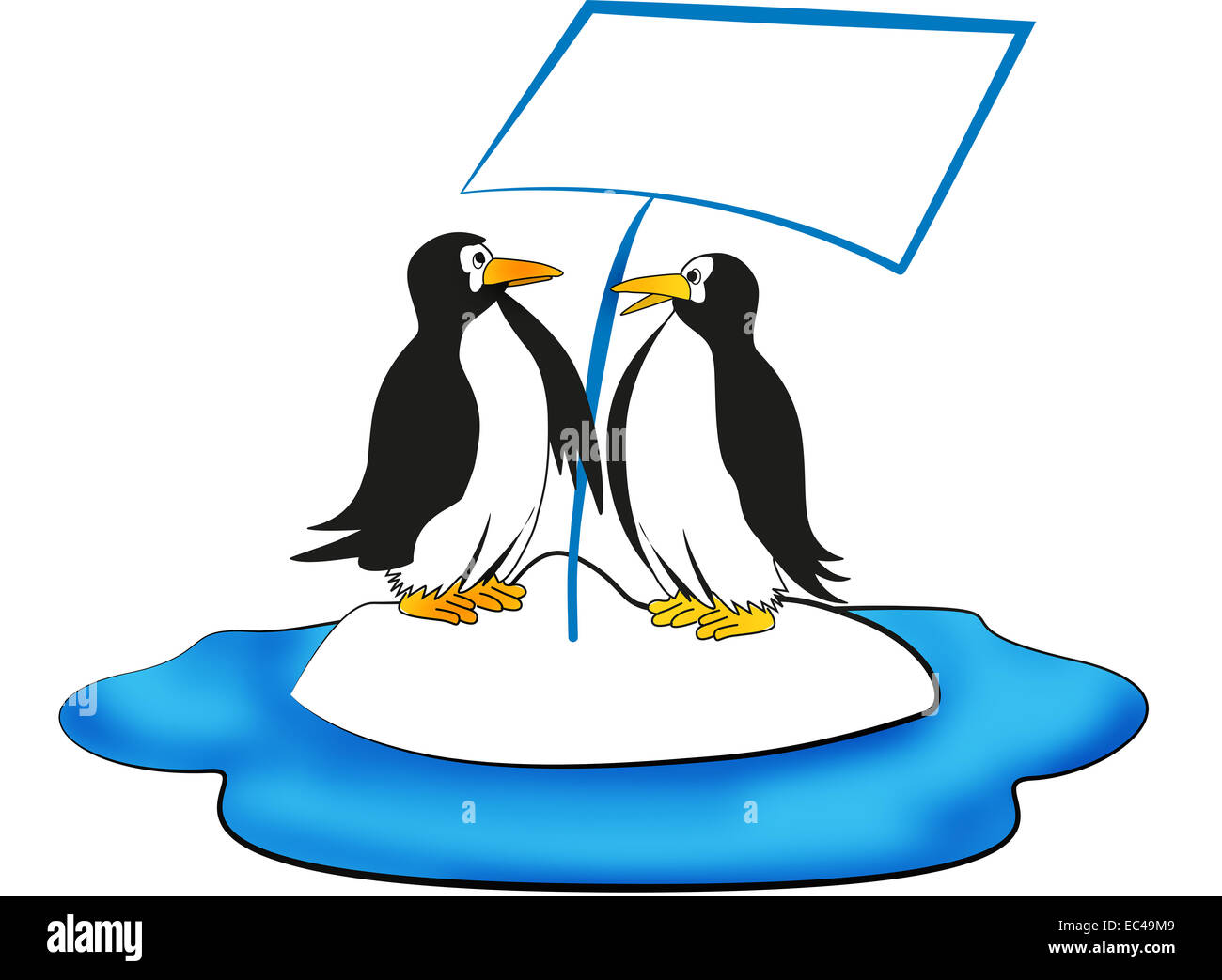 Penguin traffic sign hi-res stock photography and images - Alamy