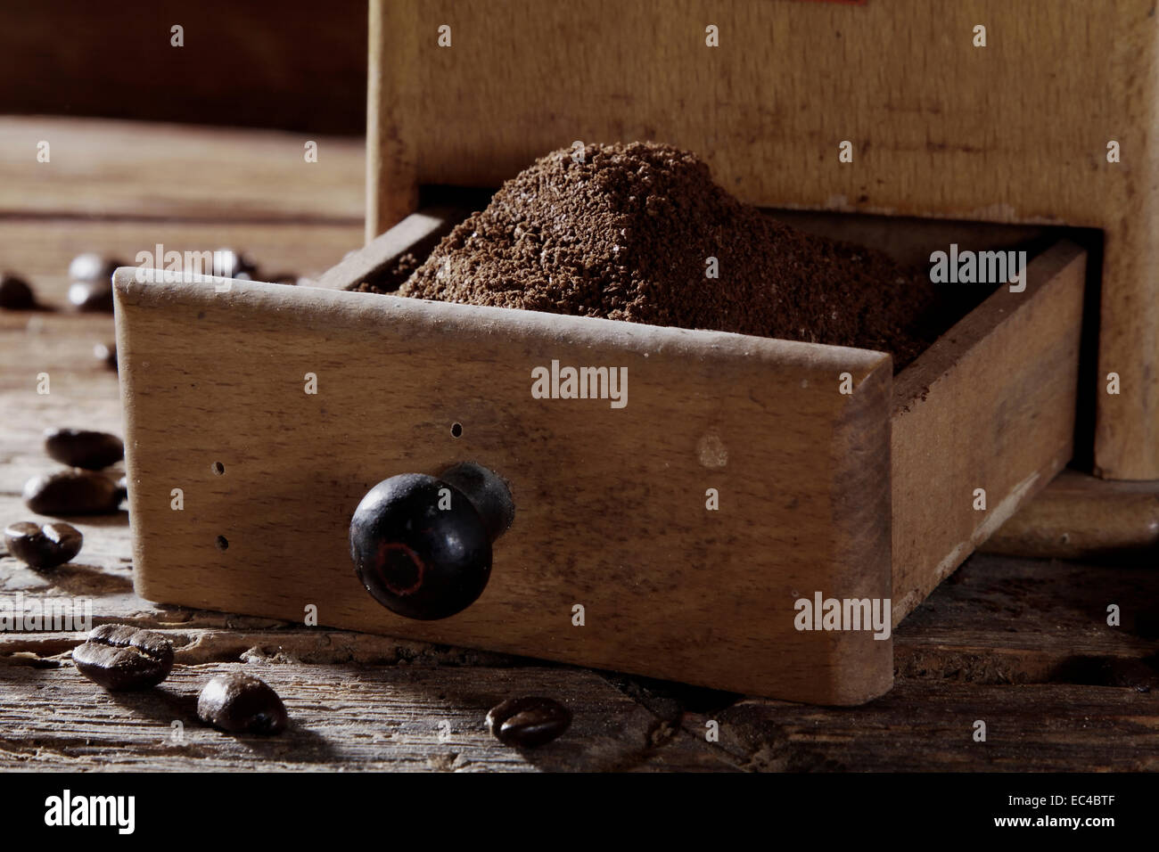 old Coffee mill Stock Photo