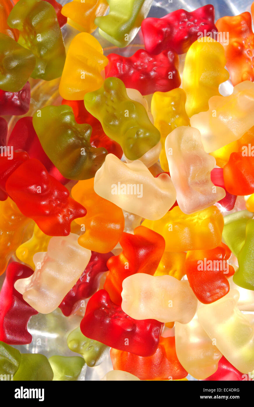 Gummy bears Stock Photo