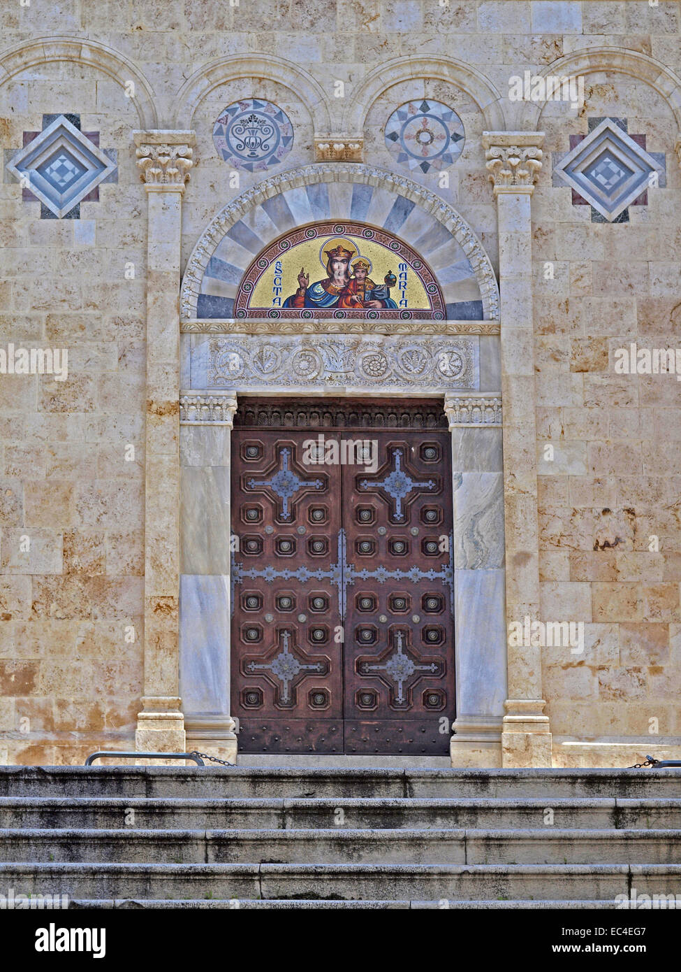Kathedrale in Sardinien Stock Photo