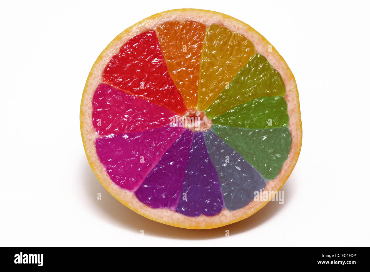 spectral grapefruit Stock Photo