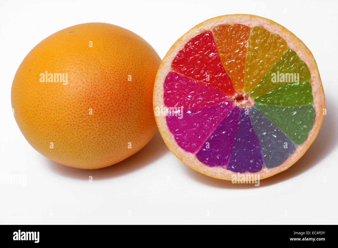 spectral grapefruit Stock Photo