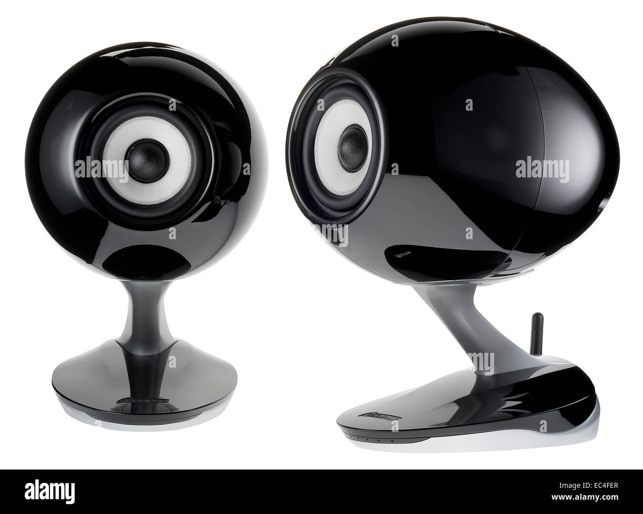 Eclipse TD-M1 wireless speaker system. Stereo loudspeaker sound system  Stock Photo - Alamy