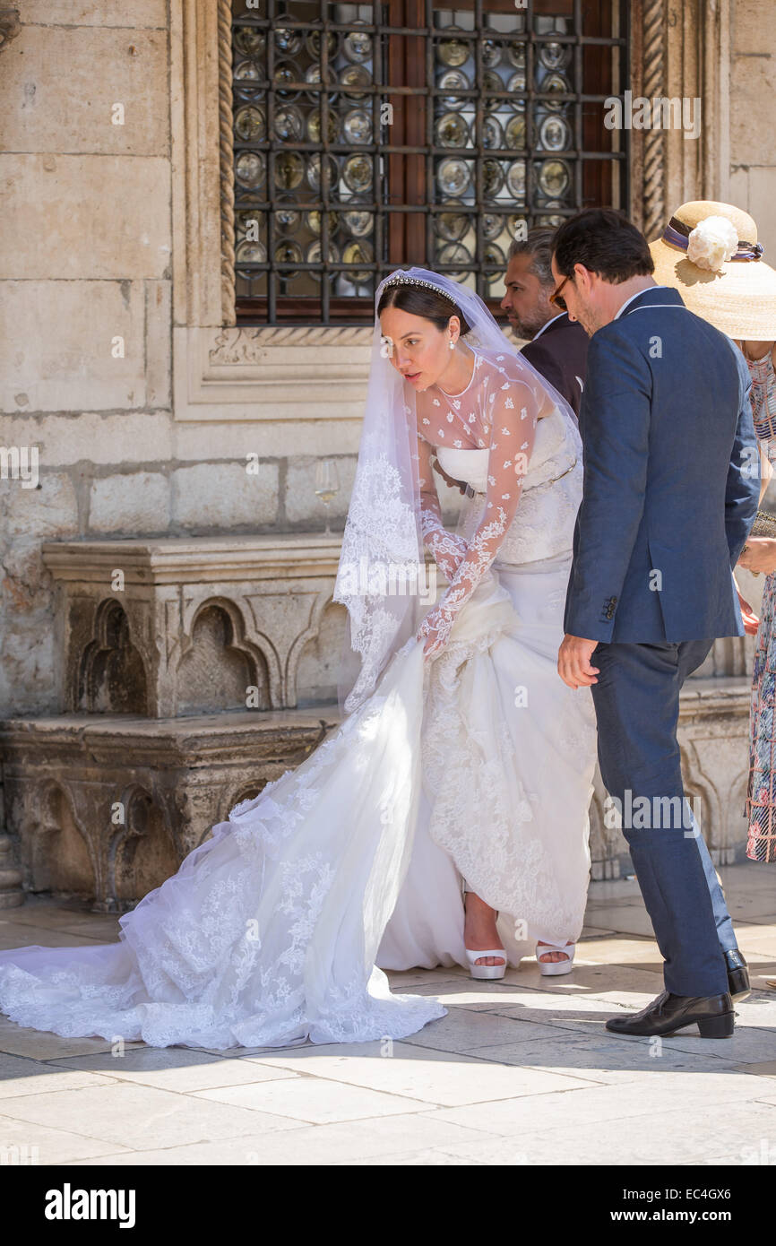 The wedding of Fabiola Beracasa and Jason Beckman in the Sponza Palace ...