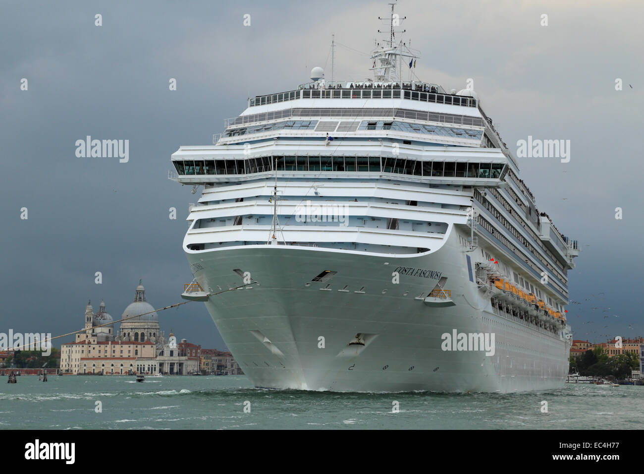 Cruise ship Costa Fascinosa, IMO 9479864 Stock Photo