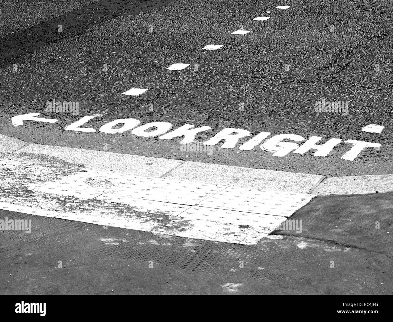 Left hand of the road Black and White Stock Photos & Images - Alamy