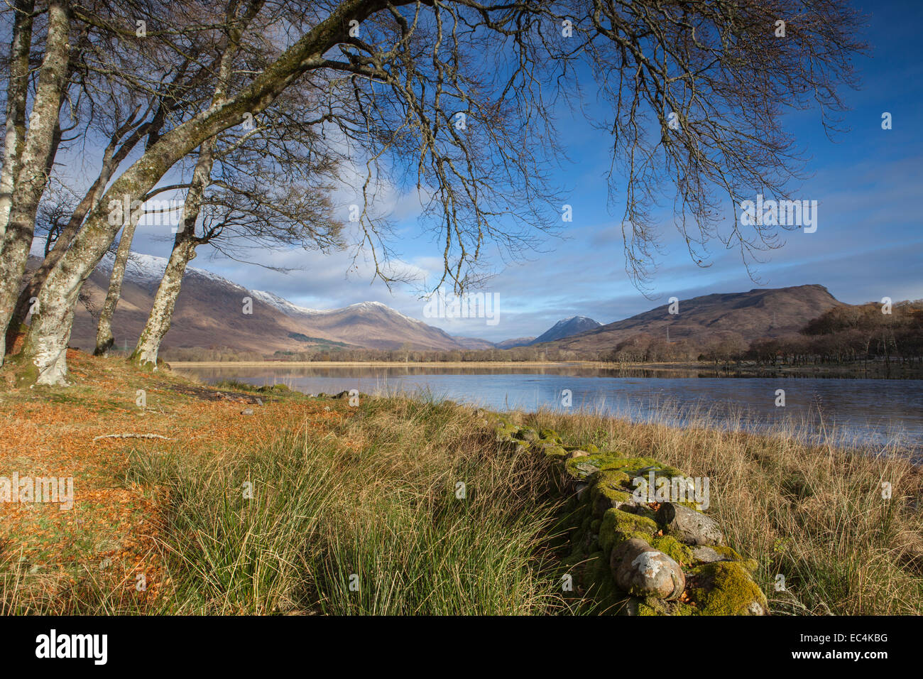 Autumn view of Loch Awe, Argyll and Bute, Scotland Stock Photo