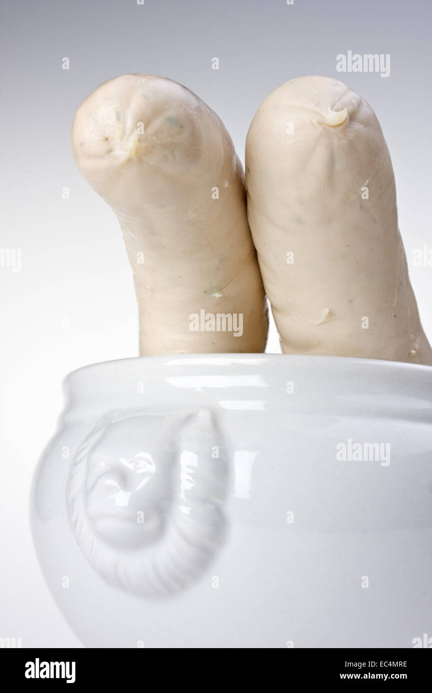 Veal Sausage Stock Photo