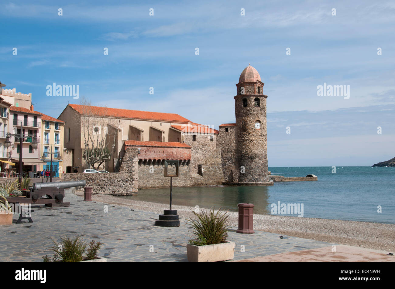 Collioure France Languedoc Roussillon French Port Stock Photo