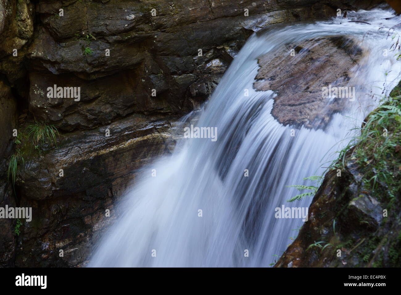Waterfall in Raggaschlucht at Flattach Stock Photo - Alamy