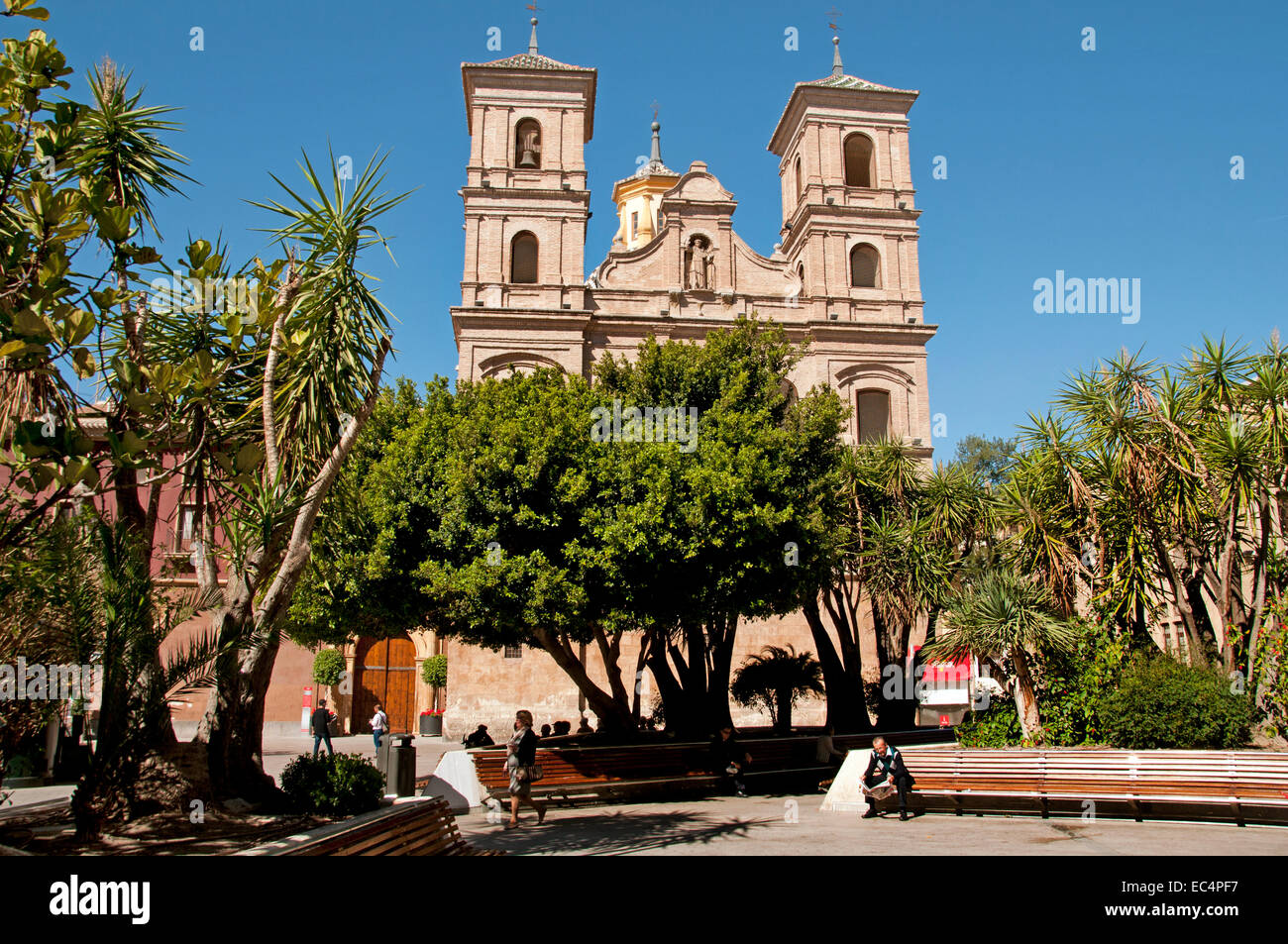 Cadiz Cathedral Square (Plaza de la Catedral) Andalusia Spain Spanish Stock Photo