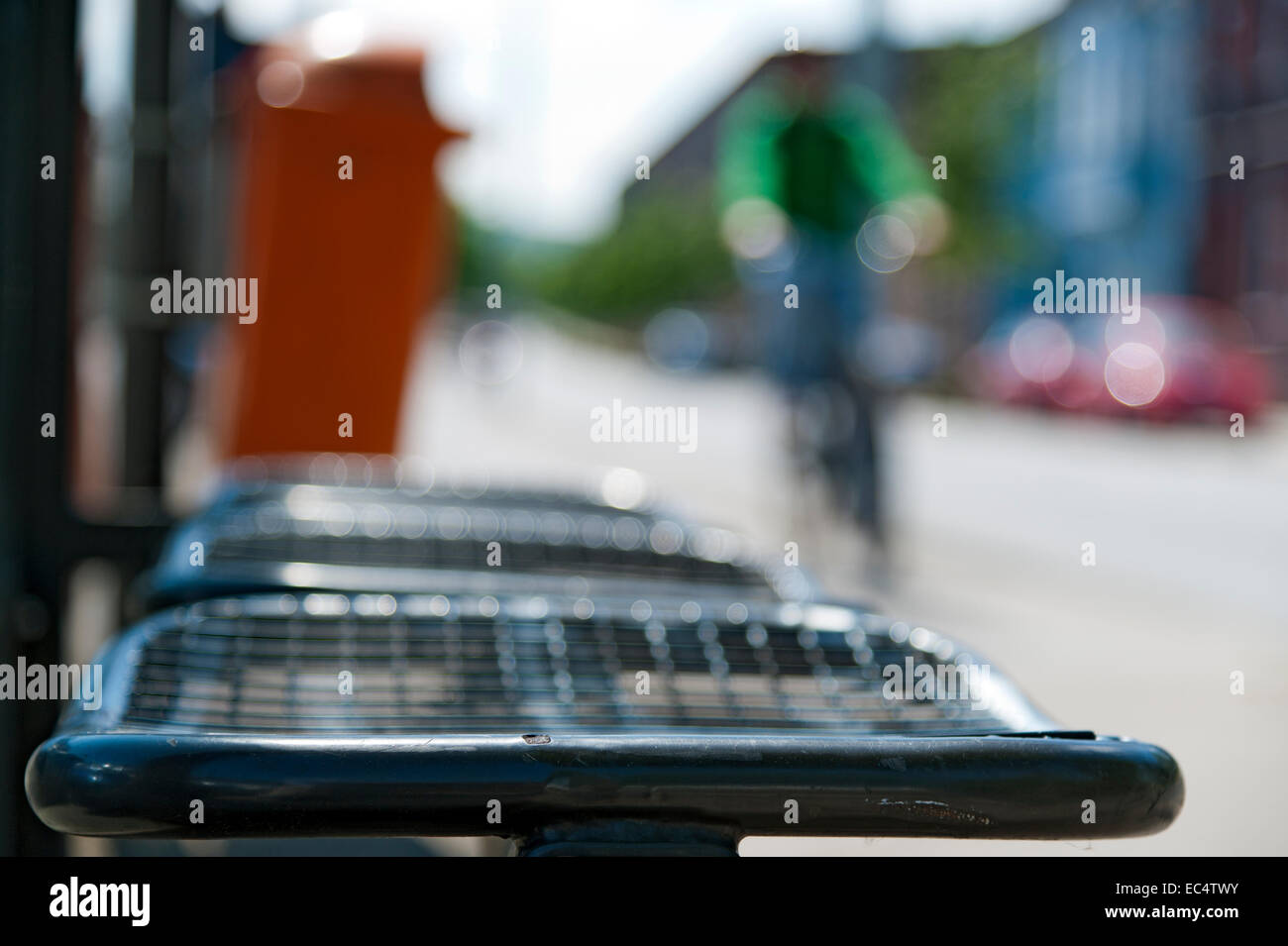Two trash bins sit hi-res stock photography and images - Alamy