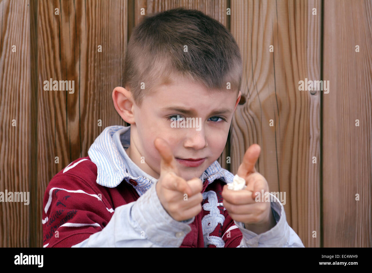 cool boy Stock Photo