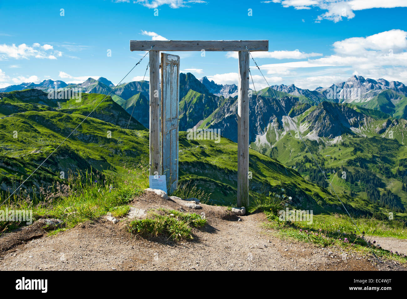 Porta Alpina by Guenter Rauch in the Alps Stock Photo - Alamy