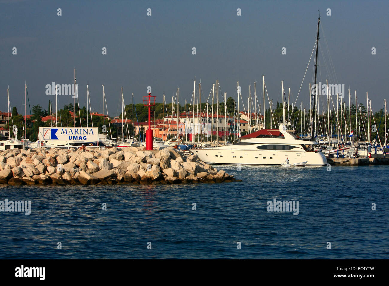 Croatia, Istrien, ACI-Marina Umag Stock Photo - Alamy