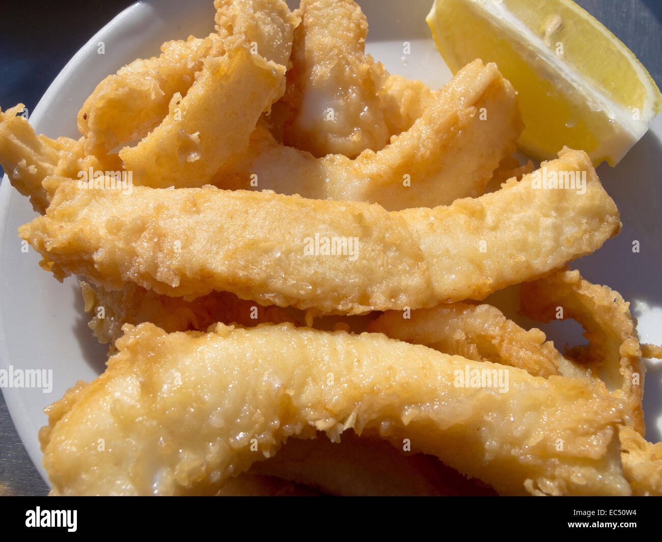 Tapa of fried cuttlefish. Spanish cuisine Stock Photo Alamy
