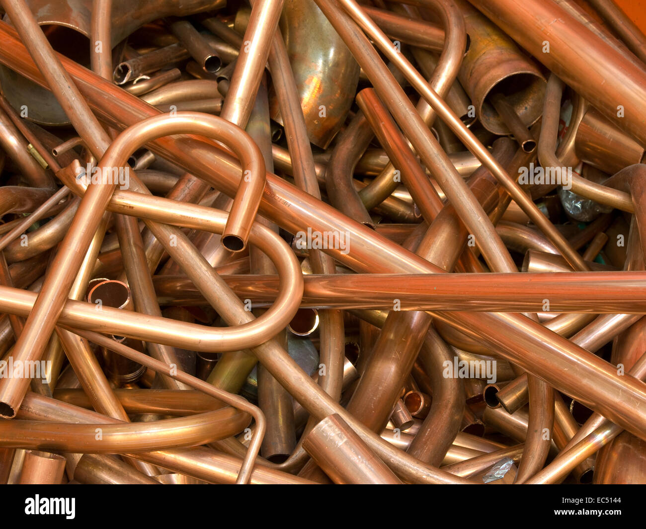 Recycling copper pipe hires stock photography and images Alamy