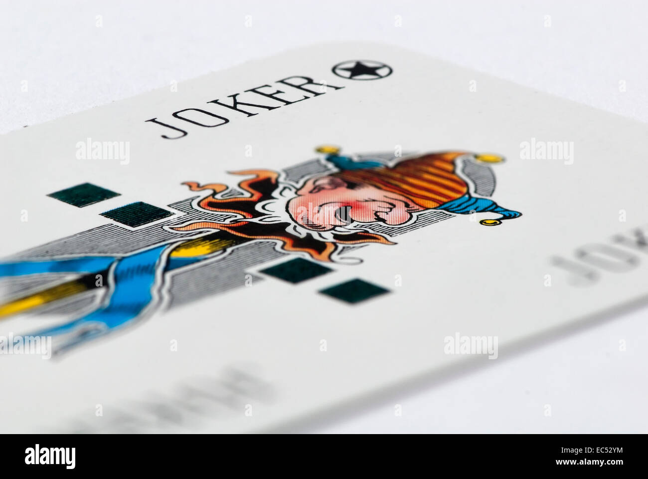Joker card of a Skat Stock Photo