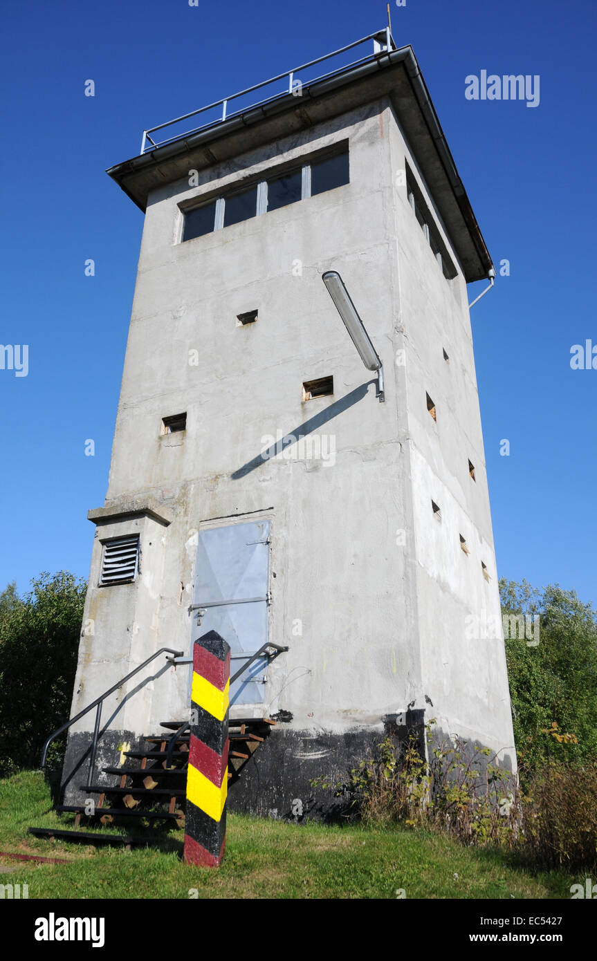 Gdr border control tower hi-res stock photography and images - Alamy