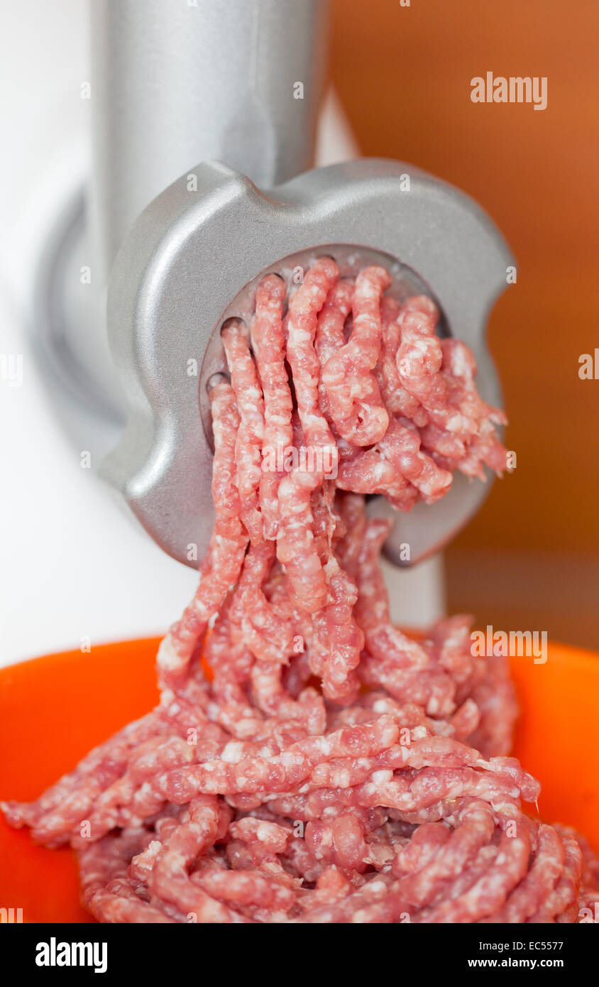 https://c8.alamy.com/comp/EC5577/mincer-machine-with-fresh-chopped-meat-EC5577.jpg