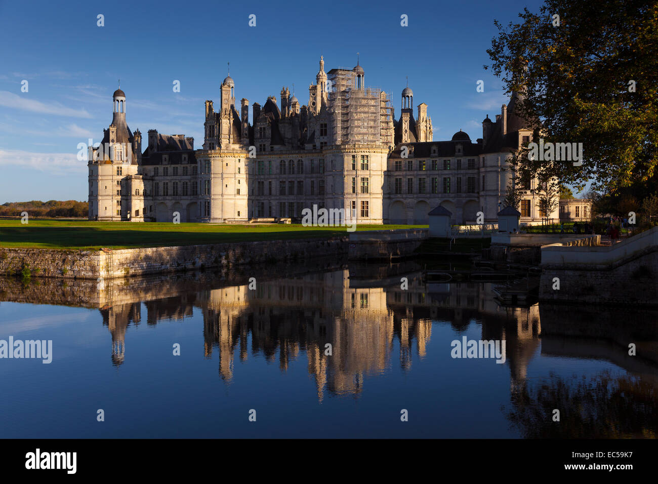 Castle of Chambord,  Loire et Cher, Centre region, France Stock Photo