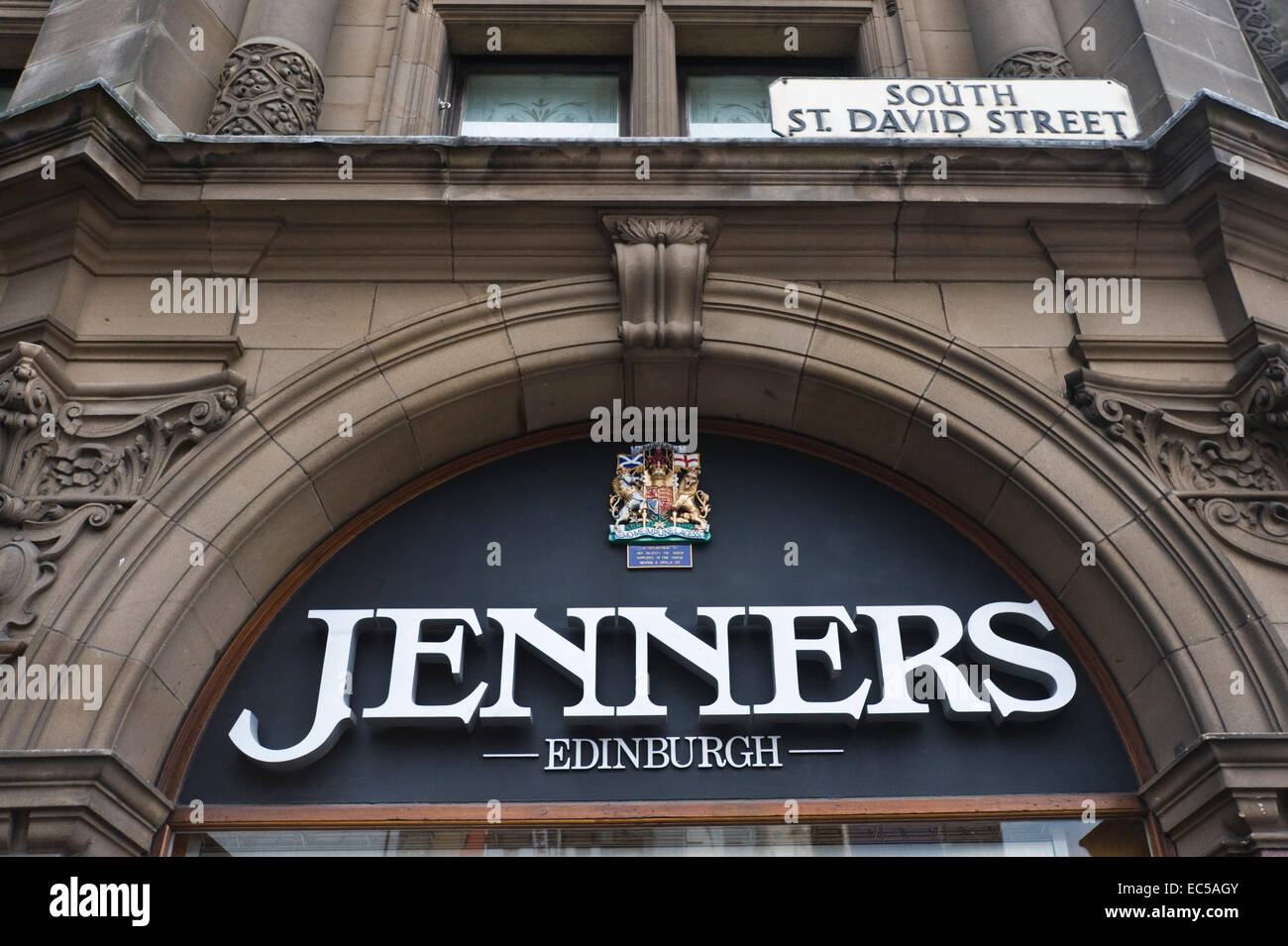 JENNERS department store in Edinburgh Scotland UK Stock Photo Alamy