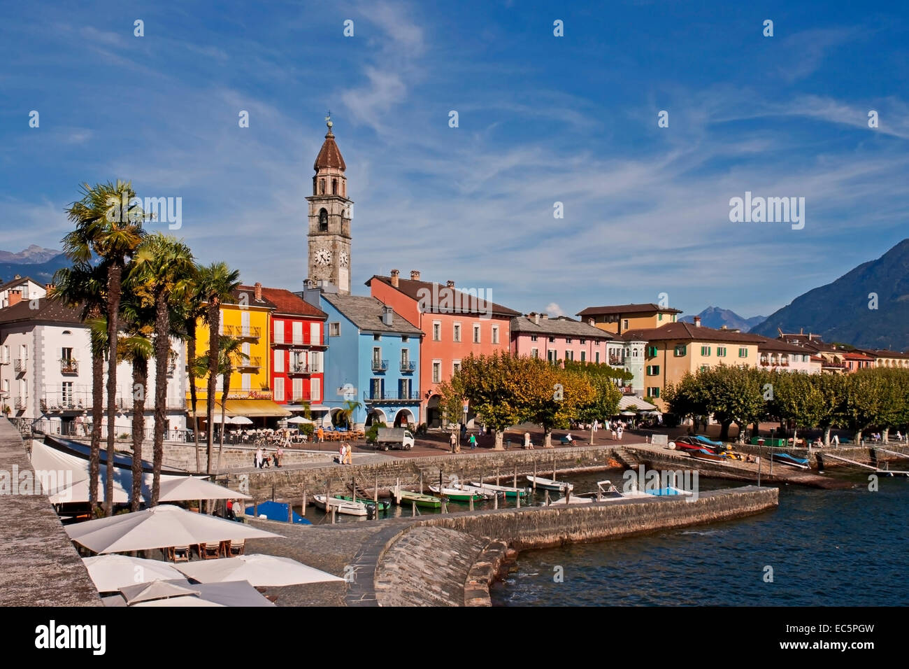 Ascona old town on hi-res stock photography and images - Alamy