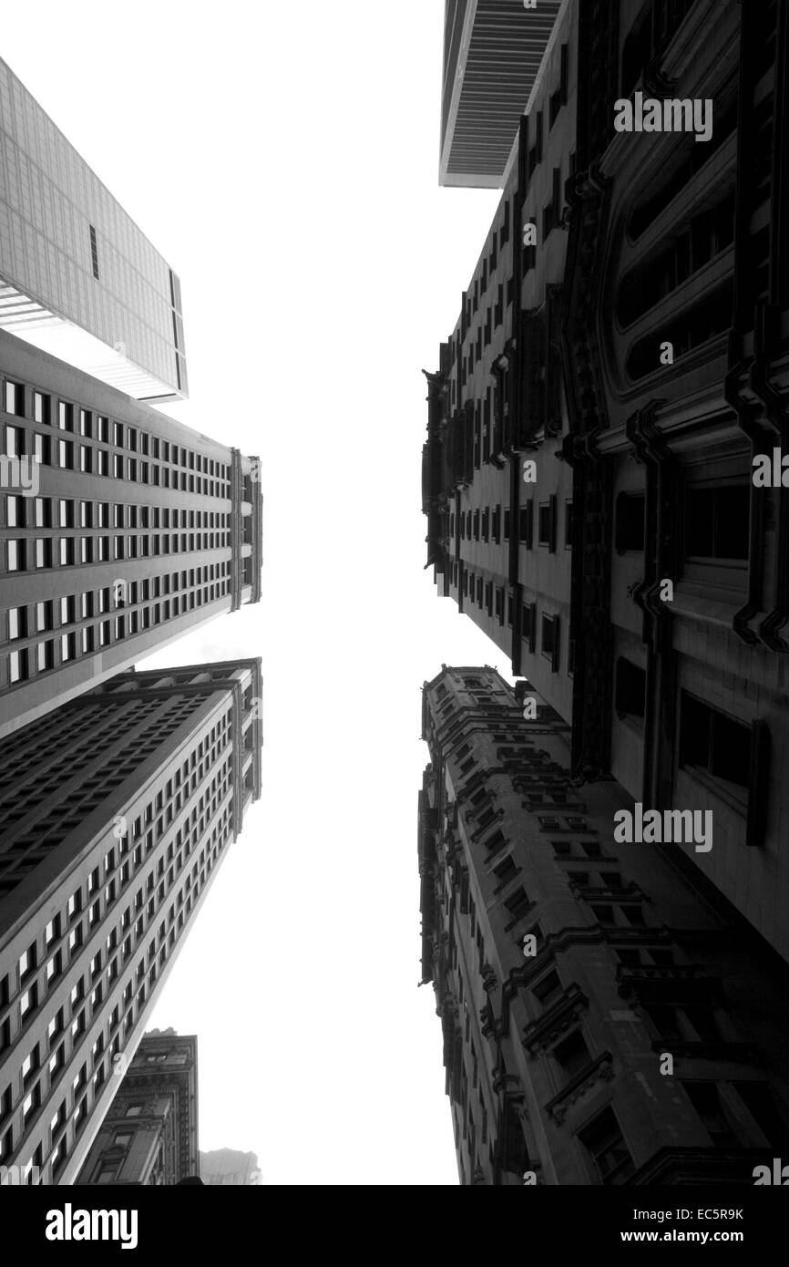 Manhattan Skyskrapers Stock Photo