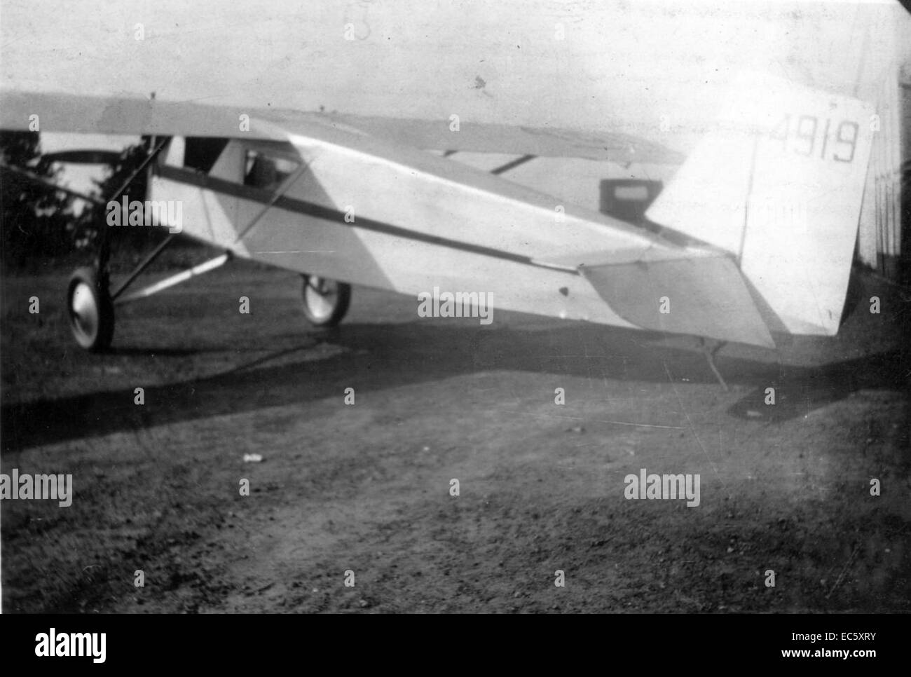 This photograph from Album 77C features an aircraft with the ...