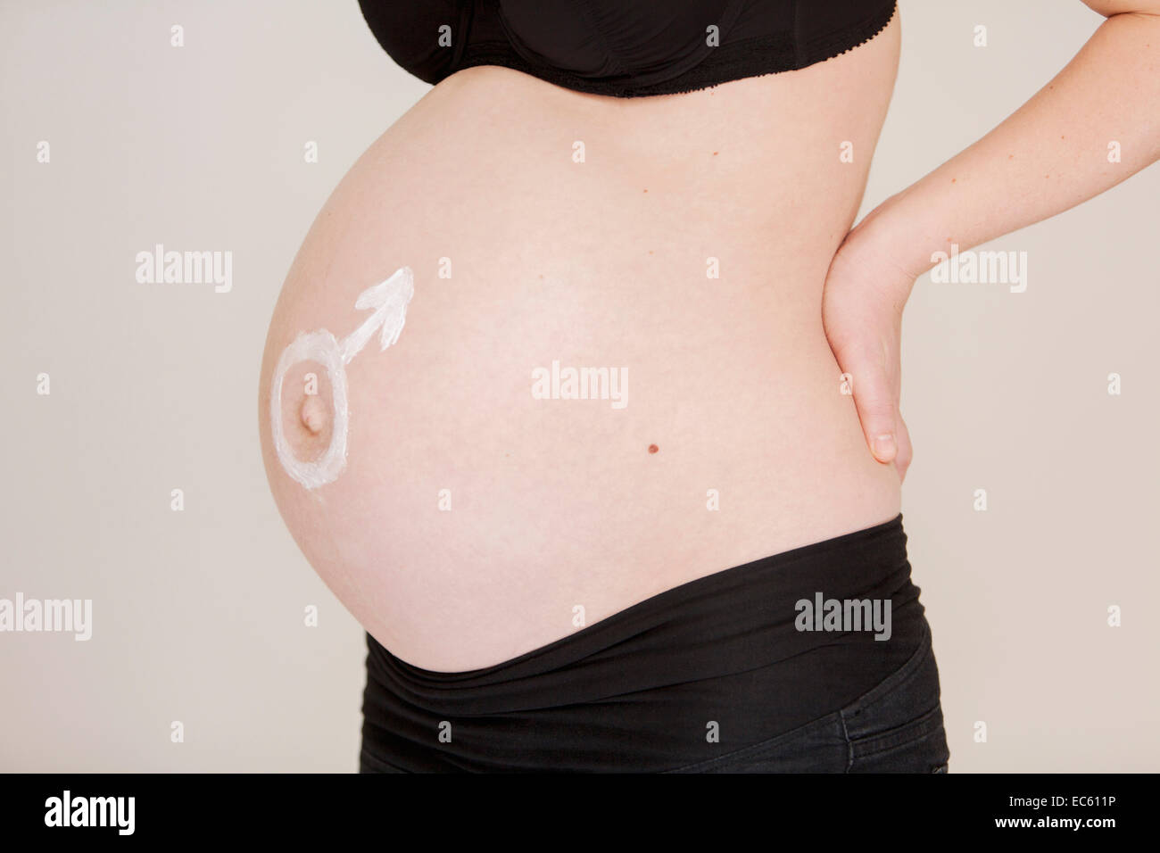 boy pregnancy belly