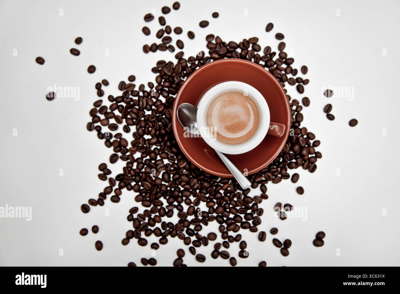 Espresso, espresso Cup, espresso bean Stock Photo Alamy