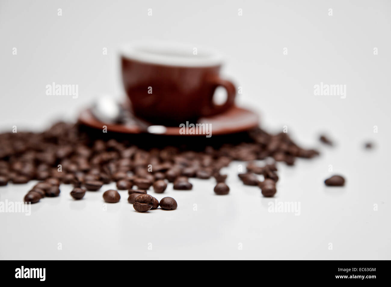 Espresso, espresso Cup, espresso bean Stock Photo Alamy