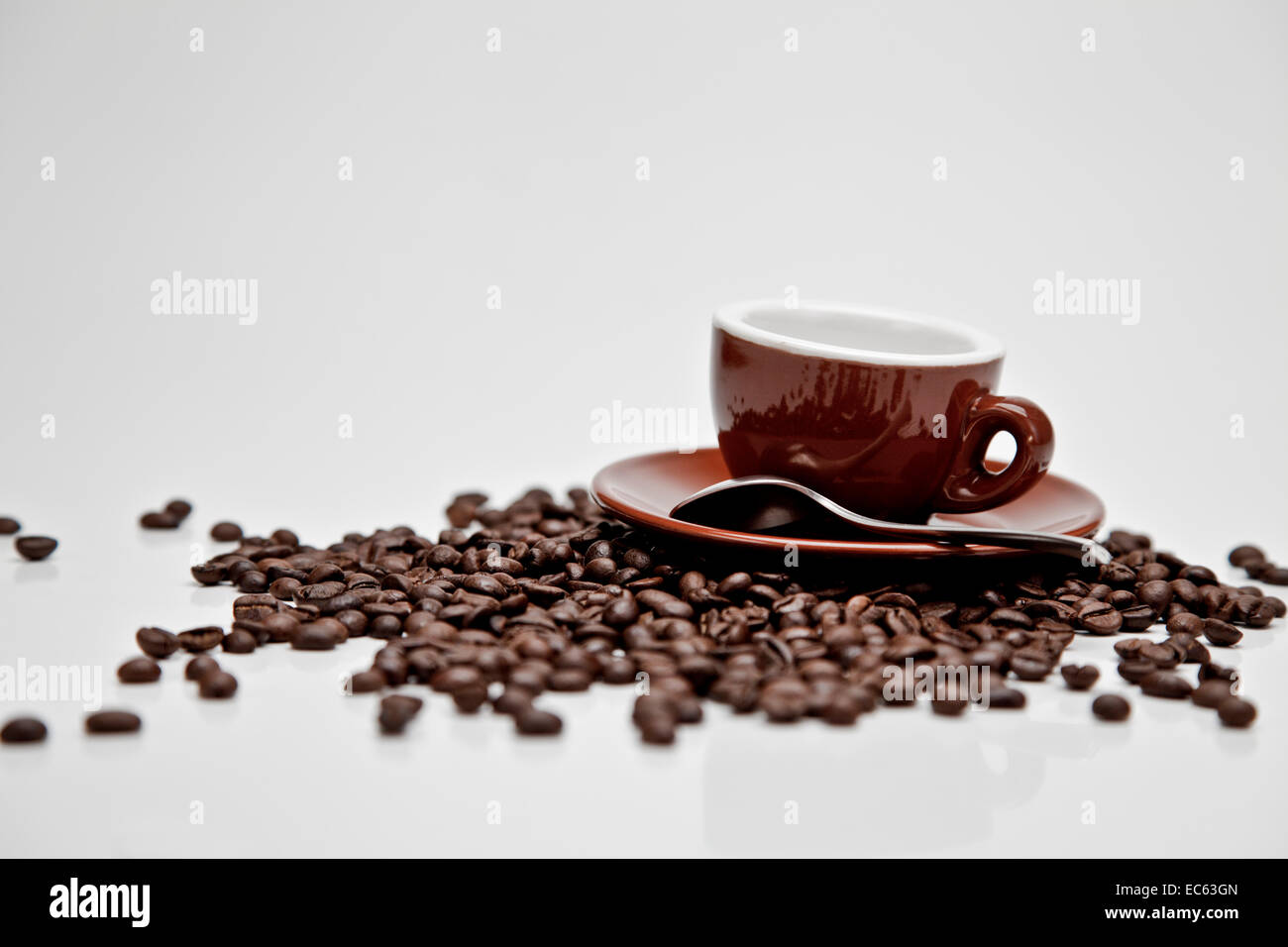 Espresso, espresso Cup, espresso bean Stock Photo Alamy