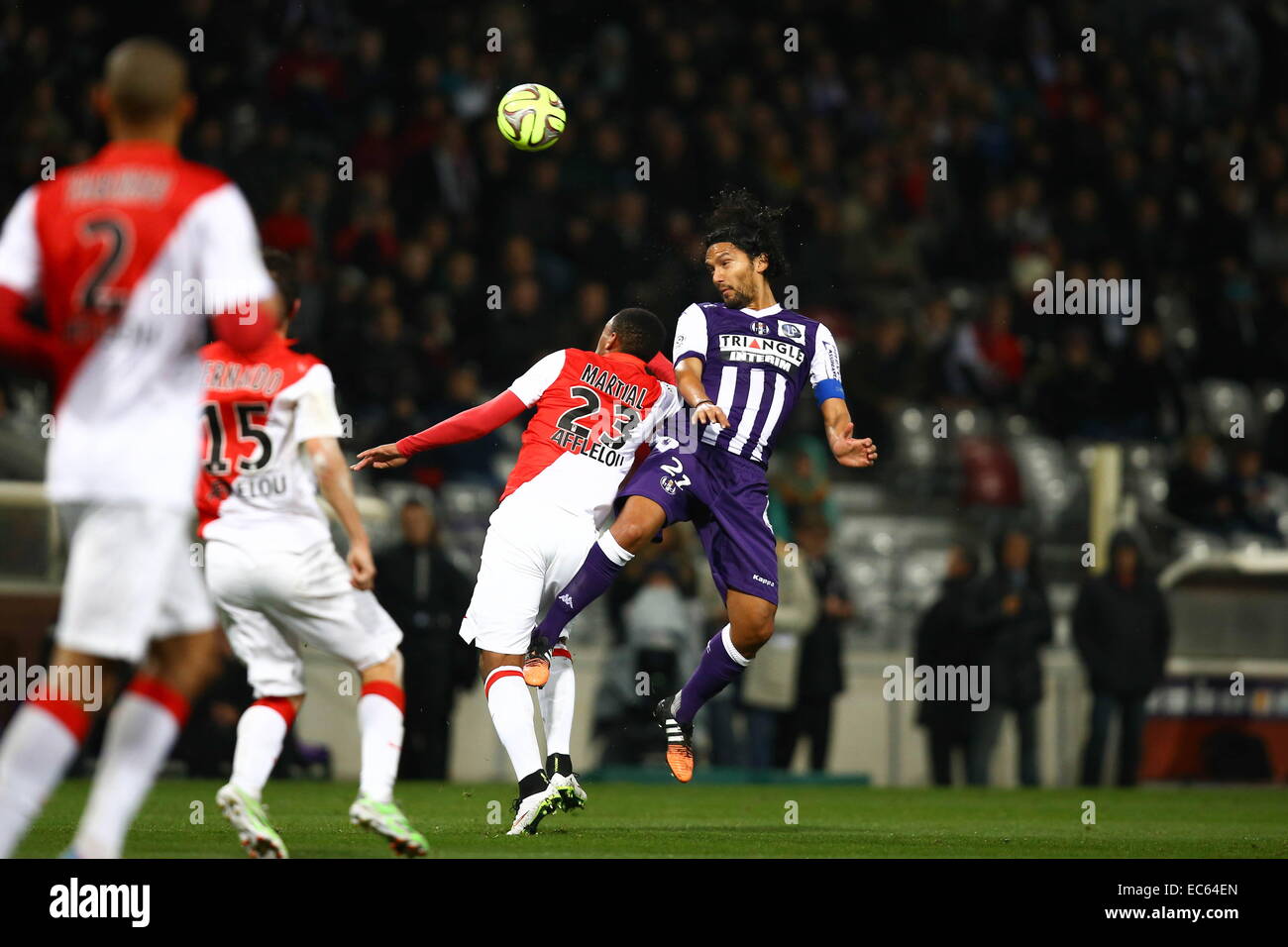Abel Aguilar - 05.12.2014 - Toulouse/Monaco - 17eme journee de Ligue 1 -.Photo : Manuel Blondeau/Icon Sport Stock Photo